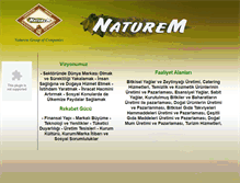 Tablet Screenshot of naturem.com.tr